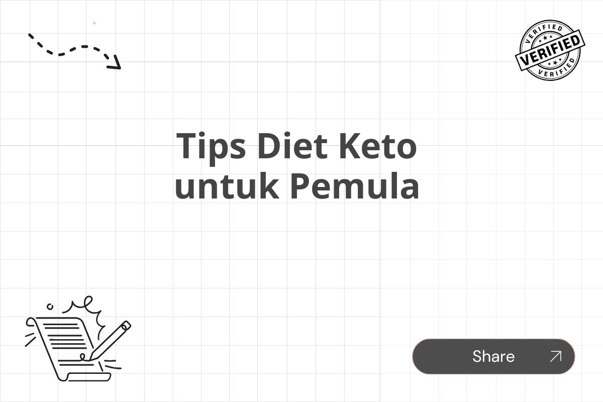 Tips Diet Keto untuk Pemula