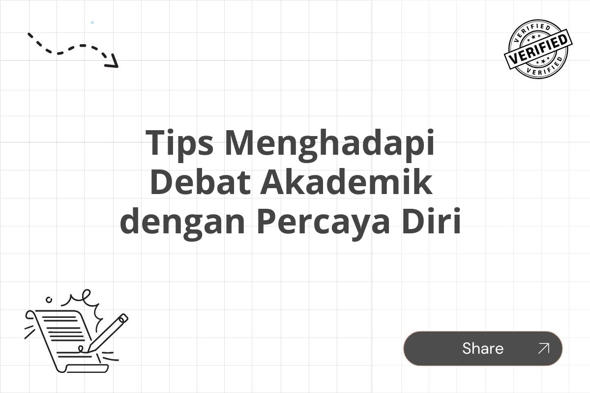 Tips Menghadapi Debat Akademik dengan Percaya Diri